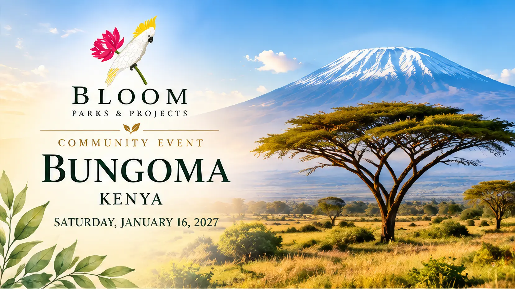 kenya community event
